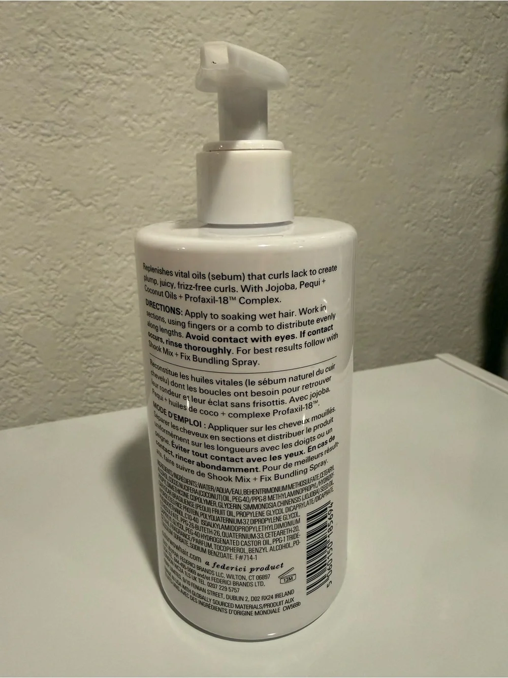 Curl Wow FLO-ETRY Vital Natural Serum 10 fl. oz. 295 ml. New